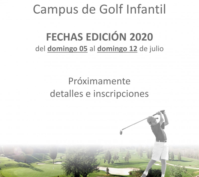 Campus de Golf infantil · julio