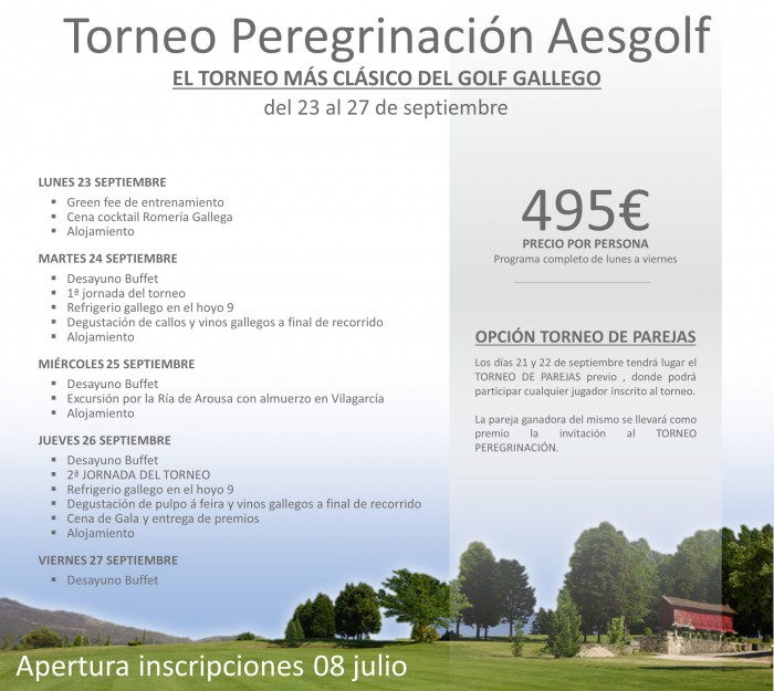 Peregrinación AESGOLF · septiembre