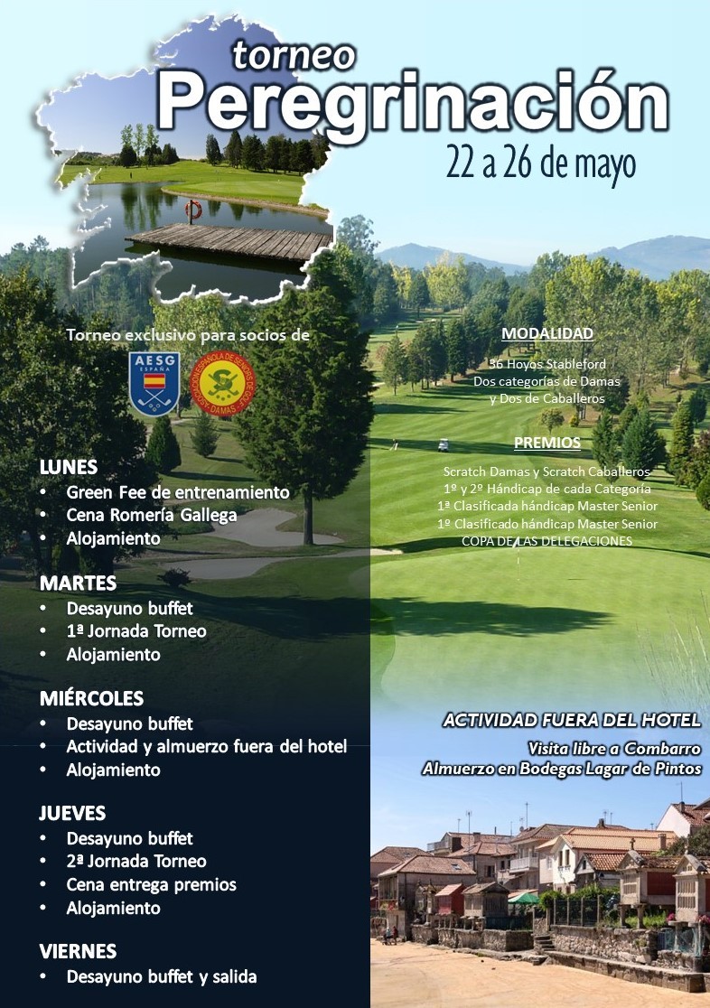 Peregrinacion AESGOLF - 22 a 26 mayo