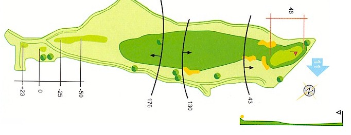 Hoyo 10 Campo de Golf Mondariz