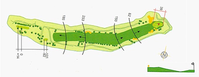 Hoyo 18 Campo de Golf Mondariz