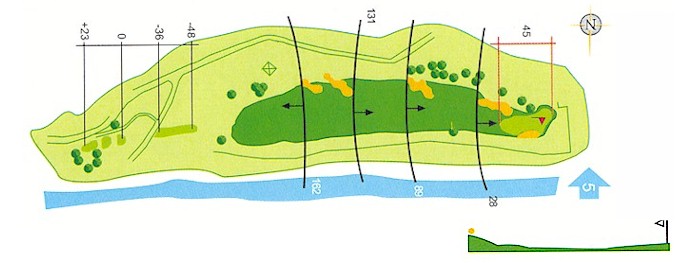 Hoyo 4 Campo de Golf Mondariz