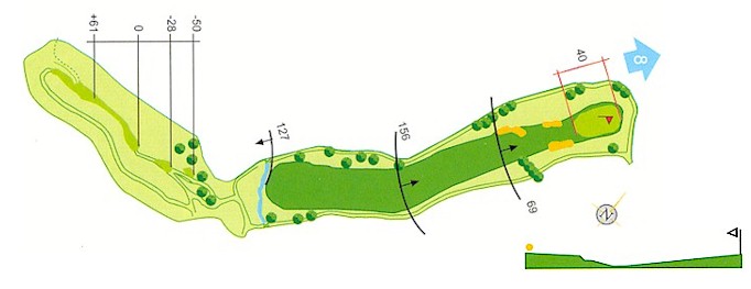 Hoyo 7 Campo de Golf Mondariz